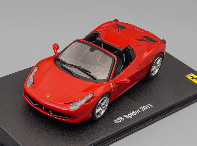 FERRARI 458 Spider (2011), red