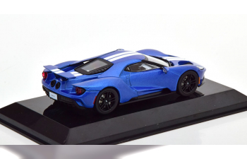 FORD Gt (2017) - Con Vetrina - With Showcase, Blue