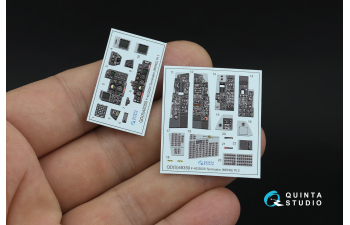 3D Декаль интерьера кабины F-4E 2020 Terminator (MENG) (малая версия)