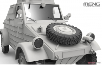 Сборная модель немецкий автомобиль Pkw. K1 Kübelwagen Type -823