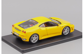 FERRARI F430 (2004) - Con Vetrina - With Showcase, Yellow