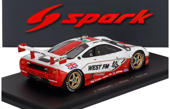 McLAREN F-1 Gtr 6.1l V12 Team West Competition №49 24h Le Mans (1995) John Nielsen - Thomas Bscher - Jochen Mass, White Red