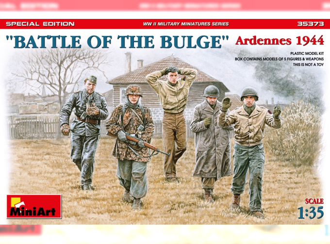 Сборная модельFIGURES Battle Of The Bulge Ardennes Military 1944