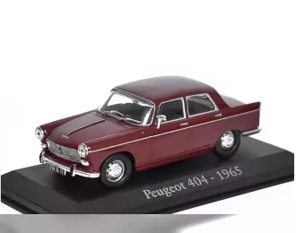 PEUGEOT 404 (1965), dark red