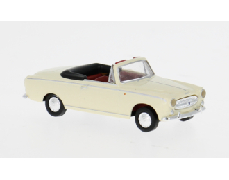 PEUGEOT 403 Cabriolet (1956), white