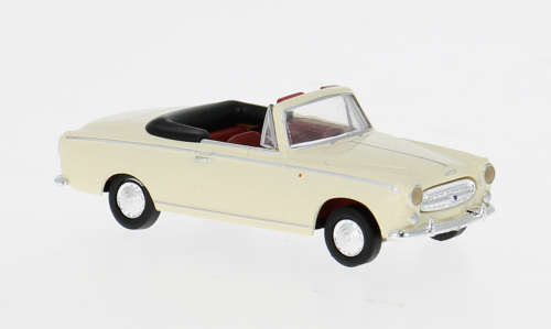 PEUGEOT 403 Cabriolet (1956), white