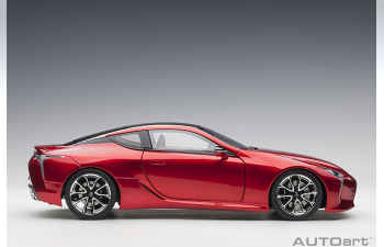 LEXUS LC500 Coupe (2016), red