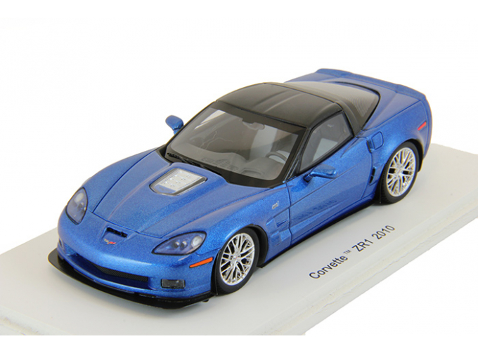 CHEVROLET Corvette ZR1 (2010), blue metallic