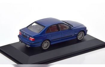 BMW 5-series M5 5.0l V8 32v (e39) (2003), blue