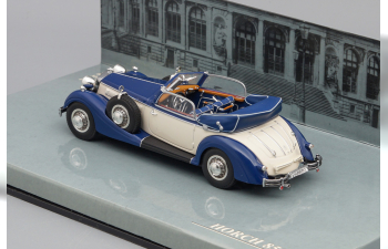 HORCH 853A Cabriolet (1938), blue