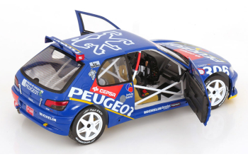 PEUGEOT 306 Maxi №2 Winner Rallye de Avilés Jaime Azcona, Julius Billmaier (1997)