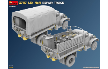 Сборная модель CHEVROLET G7117 4x4 Truck Military 1955