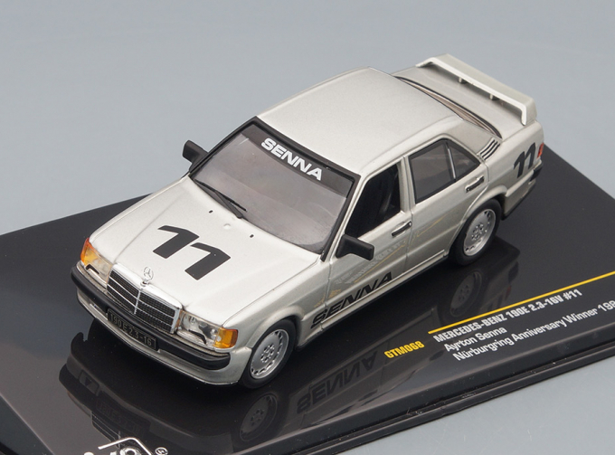 MERCEDES-BENZ 190E 2.3-16V #11 Ayrton Senna Nürburgring Winner 1984, silver