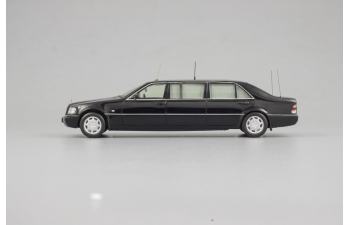 MERCEDES-BENZ S500 Pullman Guard W140 Президент Б.Ельцин - Серия ГОН, black