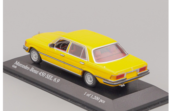 (Б/У) MERCEDES-BENZ 450 SEL 6.9 (1974), yellow