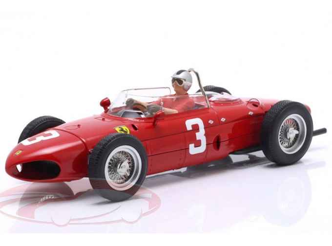 FERRARI 156 Sharknose №3 Winner Dutch GP (Zandvoort) Formula 1 Wolfgang Graf Berghe von Trips (1961)