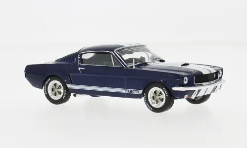 FORD Mustang Shelby GT 350 (1965), dark blue/white