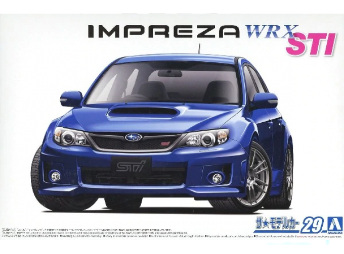 Сборная модель Subaru Impreza WRX STI GRB '10