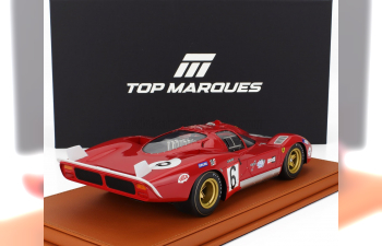 FERRARI 512s 5.0l V12 Team Sefac Spa Ferrari №6 24h Le Mans (1970) Ignazio Giunti - Nino Vaccarella, Red