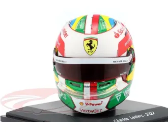 MINI HELMET C. Leclerc Scuderia FERRARI i #16 4th Brazil GP Formula 1 (2022)