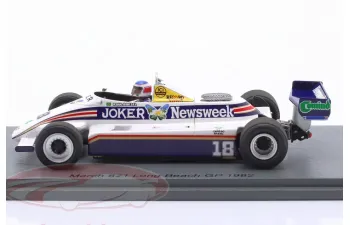 MARCH 821 №18 9th USA West GP Formula 1 (Long Beach) Raul Boesel (1982)