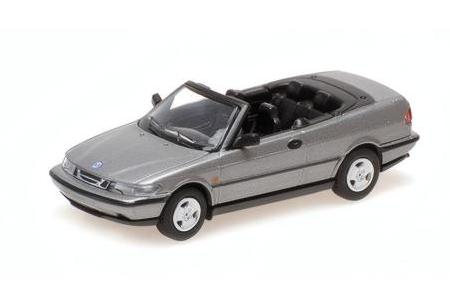 SAAB 900 Turbo 16S (Aero) Cabriolet (1987), grey metallic 