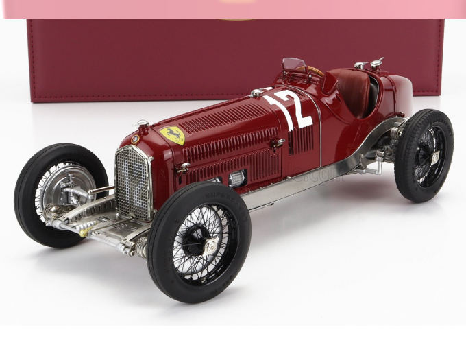 ALFA ROMEO F1 P3 N12 Winner Italy Gp (1933) Fagioli, Red