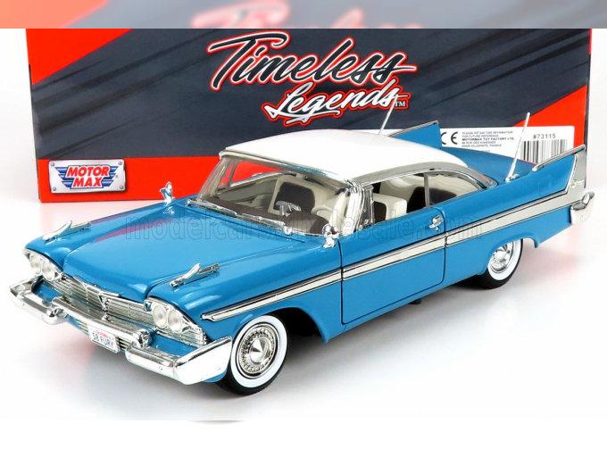 PLYMOUTH Fury (1958), Light Blue White