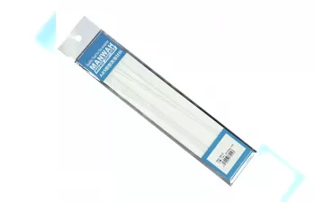 Пластиковый профиль квадратный 1,5мм*250мм, 8шт