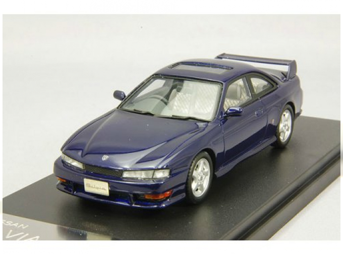 NISSAN Silvia S14 Ks Aero 1996, синий