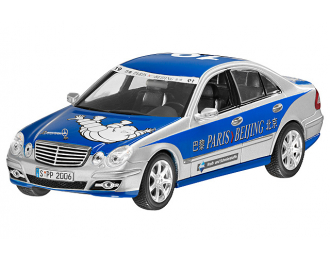 MERCEDES-BENZ E-Class #19 Paris-Beijing Rally W211 (2006), silver / blue