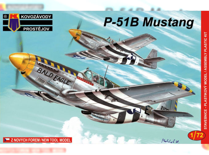 Сборная модель P-51B Mustang