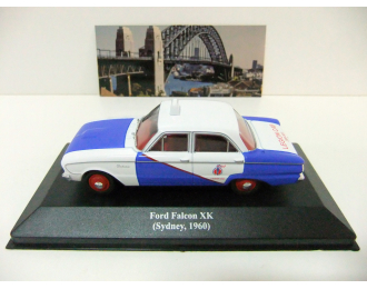 FORD Falcon XK (Sydney) серия Collection Les Taxis du monde (1960), blue / white