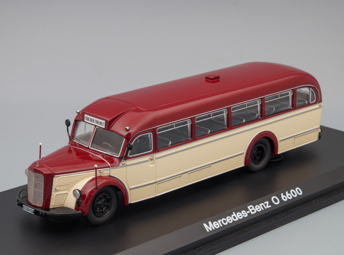 MERCEDES-BENZ O 6600, red / cream