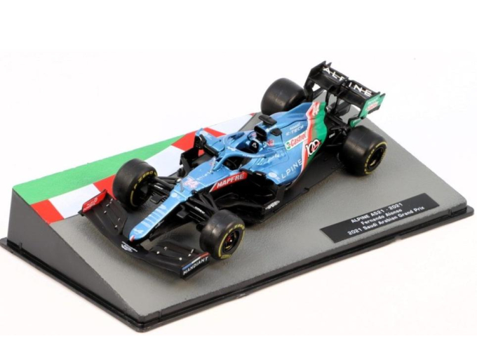 ALPINE A521 Saudi Arabian Grand Prix Fernando Alonso (2021)