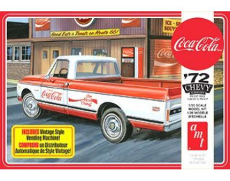 Сборная модель CHEVROLET Pickup with Vending Machine & Crates (Coca-Cola) 2T 1972