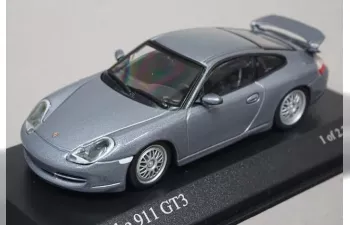 PORSCHE 911 type 996 GT3 Mk I (1999), metallic grey