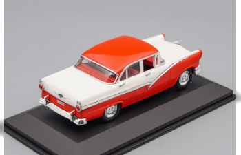 FORD Fairlane 1956, red / beige