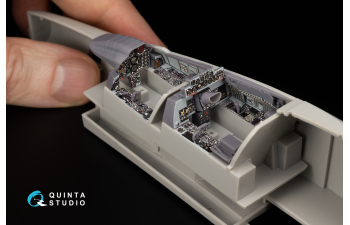 3D Декаль интерьера кабины RF-4C Phantom II (late без DMAS) (Hasegawa) (с 3D-печатными деталями)