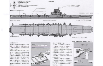 Сборная модель Taiho Aircraft Carrier