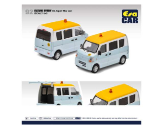 SUZUKI Every van *HK Airport*, light blue / white / yellow