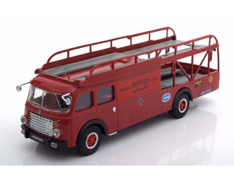 FIAT 642 RN2 Ferrari race transporter (1959), red