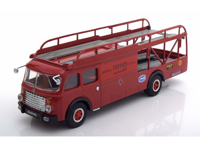 FIAT 642 RN2 Ferrari race transporter (1959), red