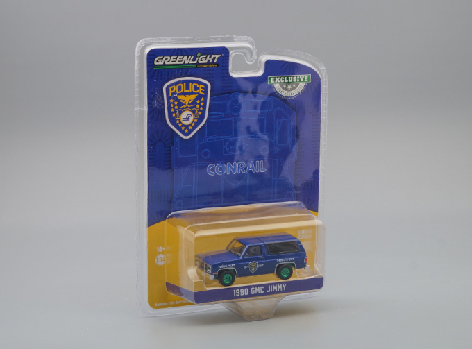 GMC Jimmy "Conrail Police K-9 Unit" 1990 (Greenlight!)