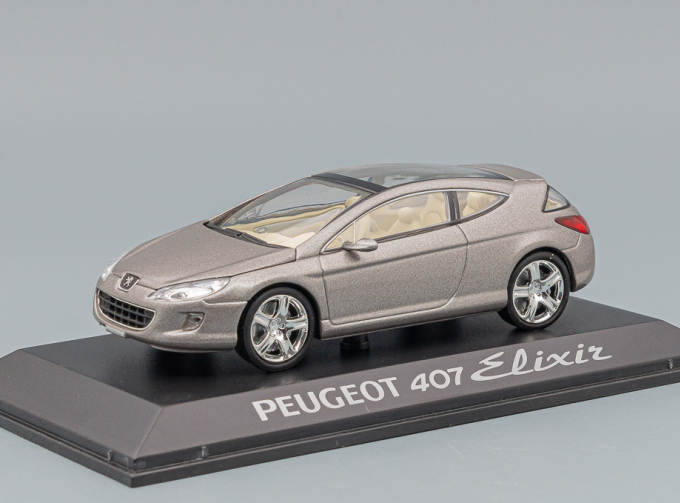 PEUGEOT 407 Elixir, Concept Cars La Collection, silver