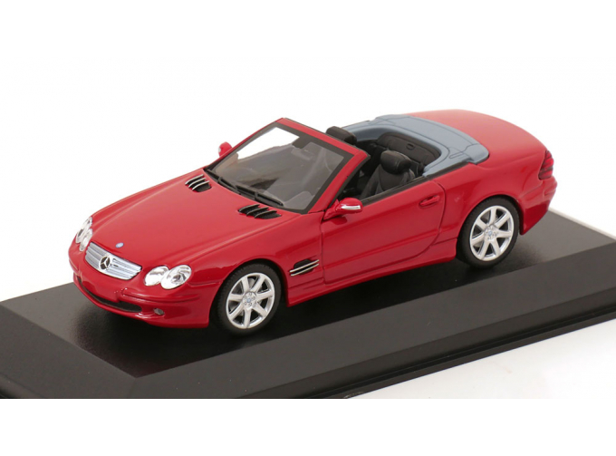 MERCEDES-BENZ SL Class (R230) - (2001), red