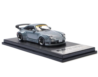 PORSCHE RWB 930 3.8 Type Wing, nardo gray with black rims