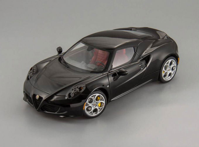 ALFA ROMEO 4C (2013), glossy black