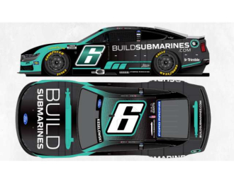 Ford Mustang #6 Brad Keselowski *BuildSubmarines.com* black/green 2026