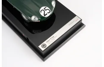 JAGUAR D-type Winner 12h Reims #25 Hamilton, Bueb (1956), green